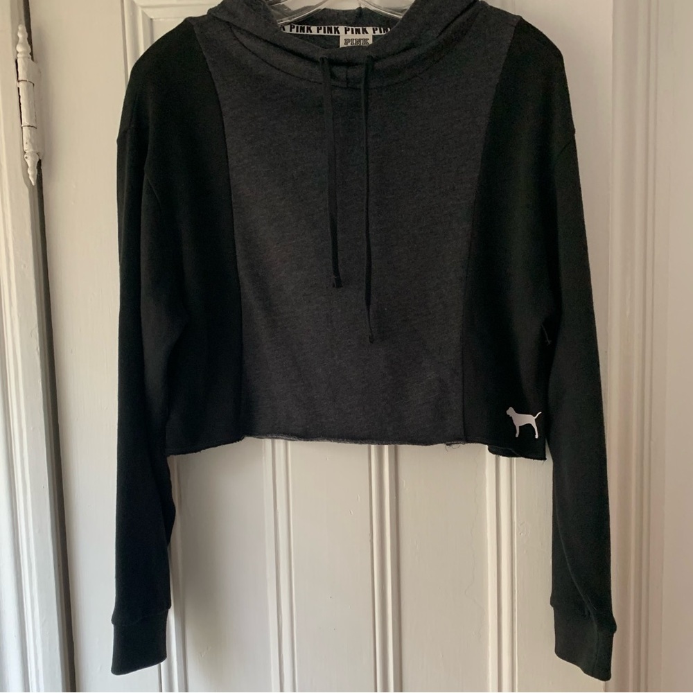 Victoria's Secret Pink Cropped Hoodie